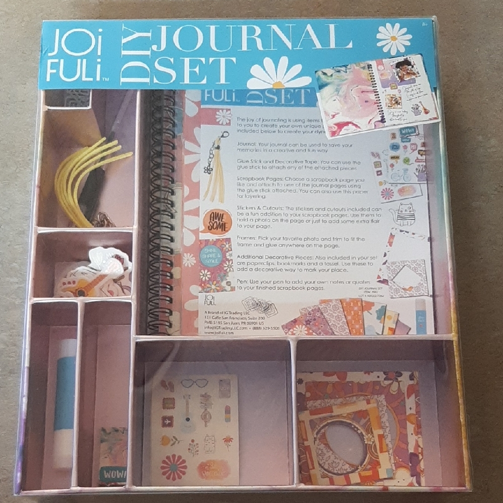 DIY Journal Set - Blue and Pink